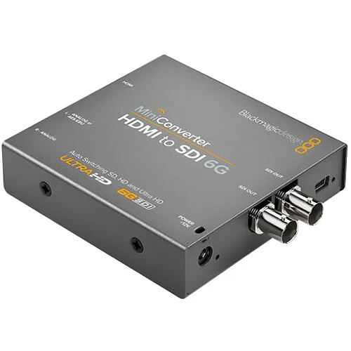 Blackmagic Design Mini Converter - HDMI to SDI 6G with 12V Power Supply