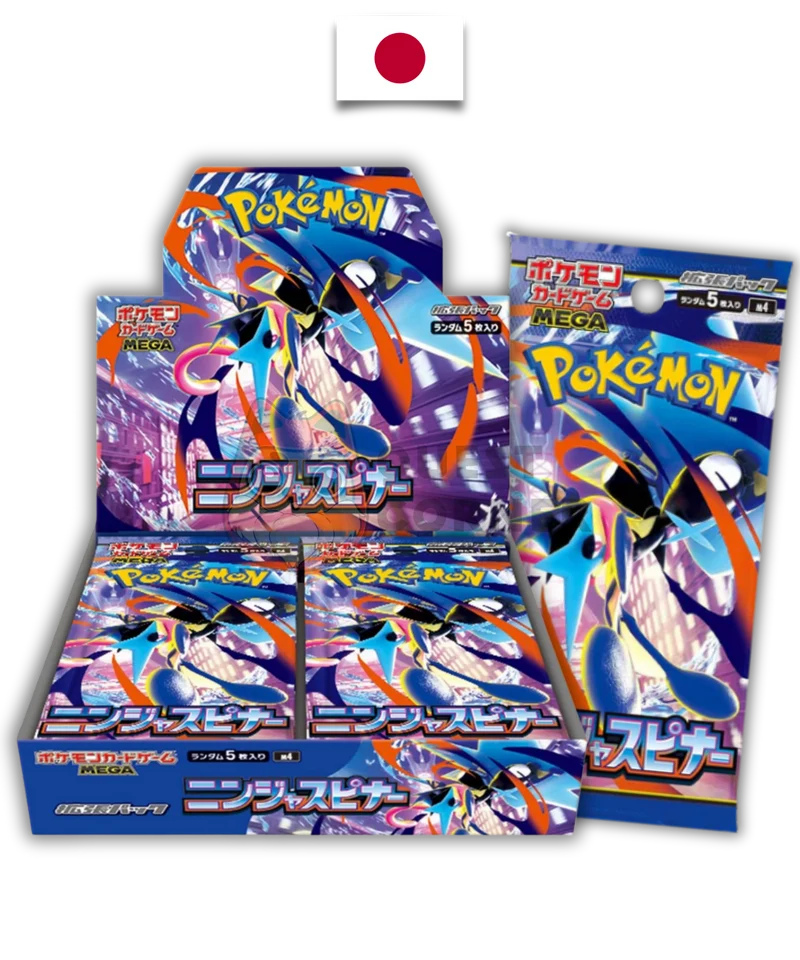 Display Pokémon – Ninja Spinner - M4 - Japonais