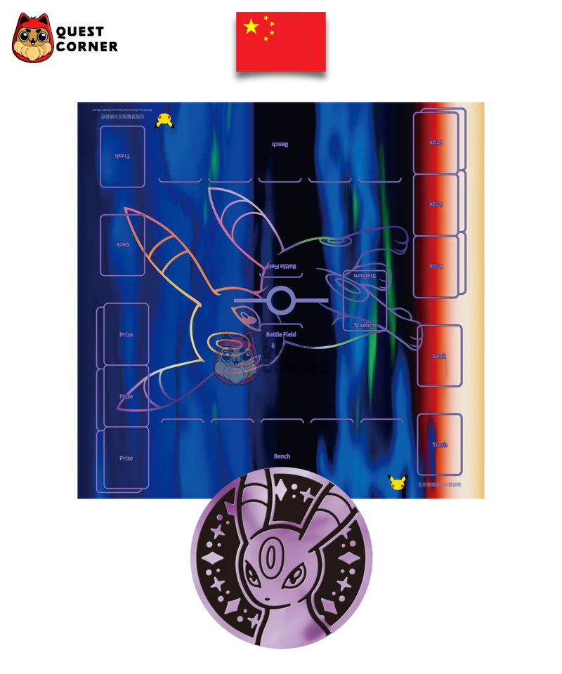 [WAITLIST] Coffret Pokémon - Deluxe Deck Set Noctali ex 30th Celebration - Chinois simplifié