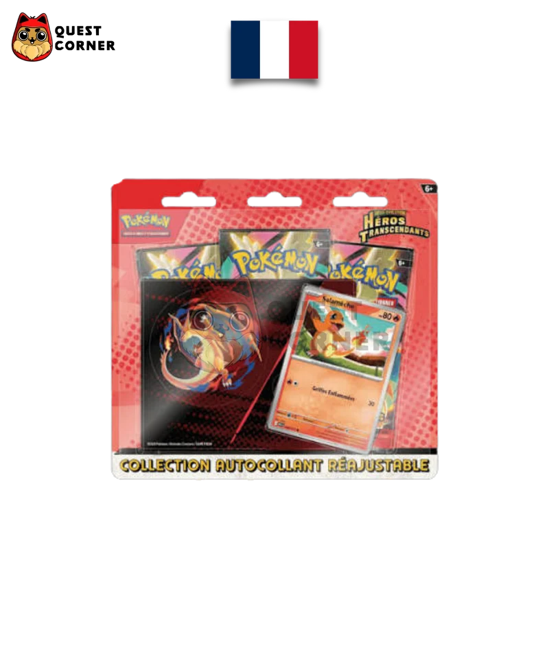 Tripack Collection Autocollant Salamèche – ASC – Français – Scellé