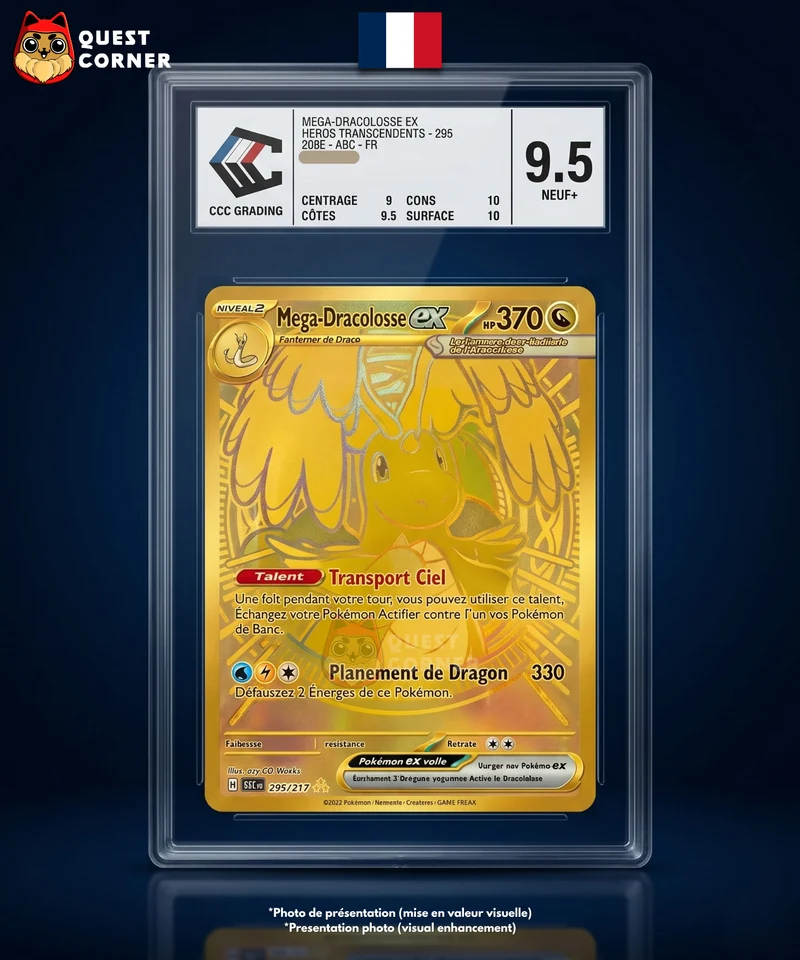 Méga Dracolosse MUR 295/217 – Héros Transcendants – Français - CCC 9.5