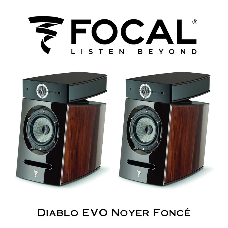 Focal Diablo Utopia Evo - Enceintes d'étagère très haut de gamme