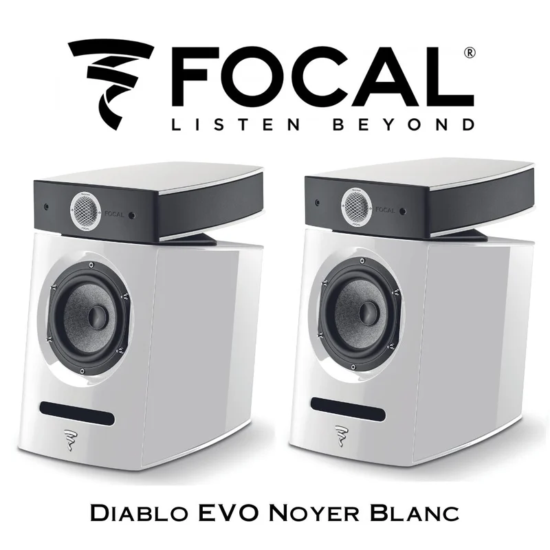 Focal Diablo Utopia Evo - Enceintes d'étagère très haut de gamme