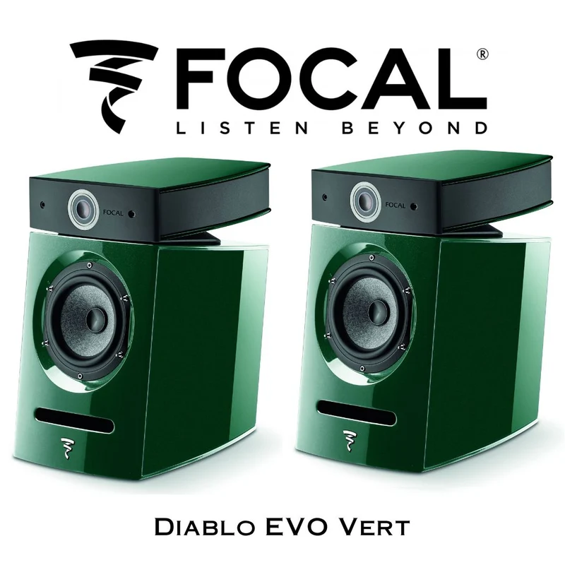 Focal Diablo Utopia Evo - Enceintes d'étagère très haut de gamme