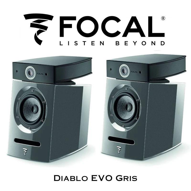 Focal Diablo Utopia Evo - Enceintes d'étagère très haut de gamme