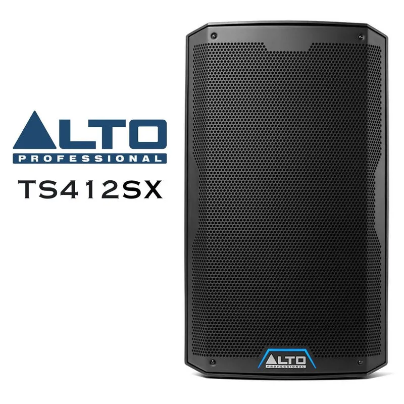 ALTO TS412SX - Haut-parleur amplifié 2500W, Woofer de 12'', Bluetooth, DSP, app.