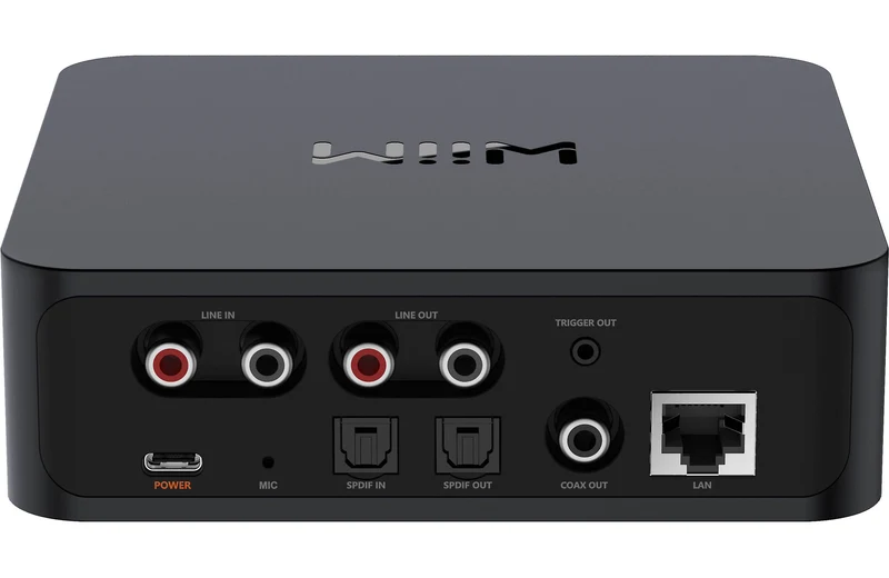 WIIMPRO | Lecteur réseau, préamp avec Wi-Fi et Bluetooth (Noir)