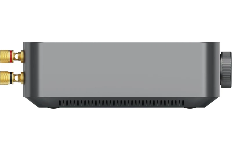 WiiMAMP | Amplificateur stéréo intégré 60W/C de petite taille (Space Grey)