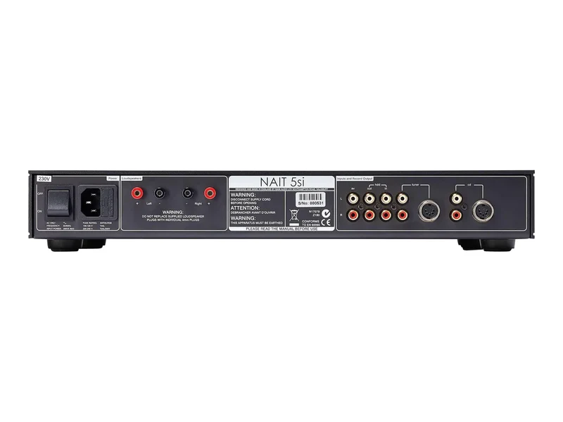 NAIM NAIT 5SI - Amplificateur stéréo intégré 60W/C, sortie casques d'écoute