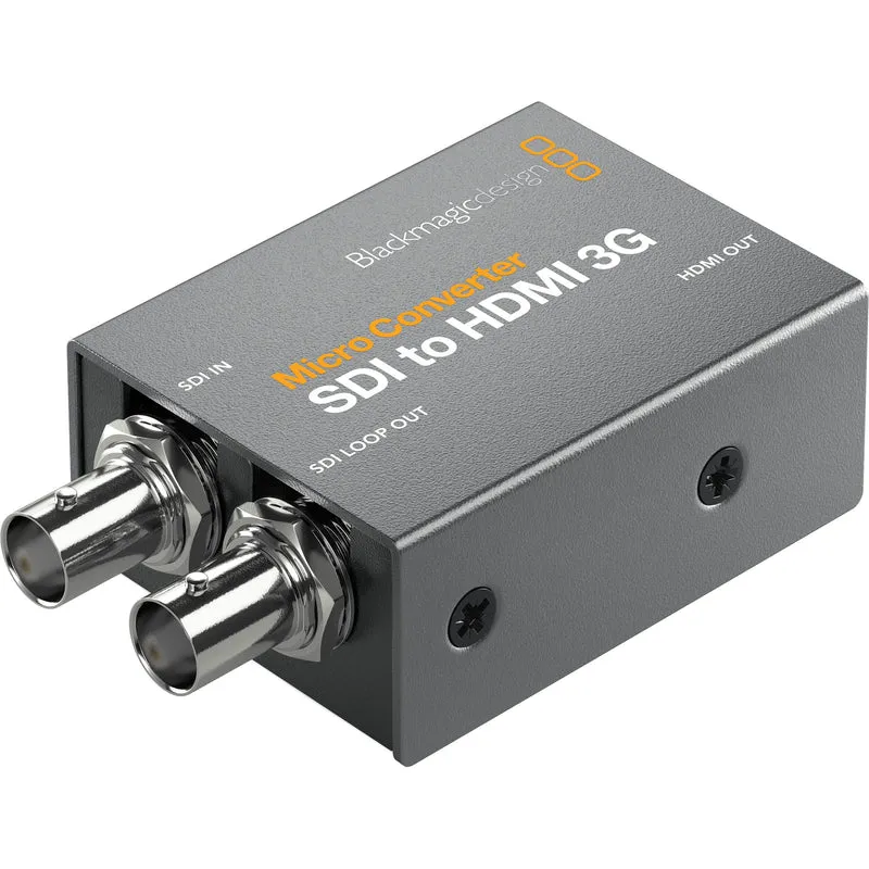 Blackmagic Design Micro Converter - SDI to HDMI 12G without Power Supply