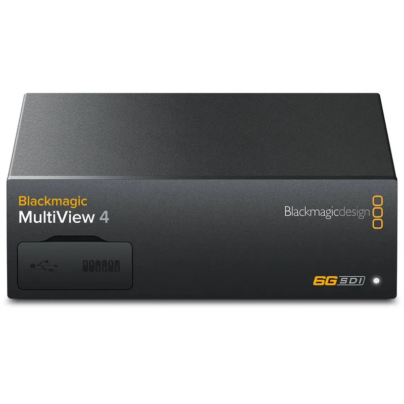 Blackmagic Design MultiView 4 with 2.2in LCD Display & 4 SDI Sources