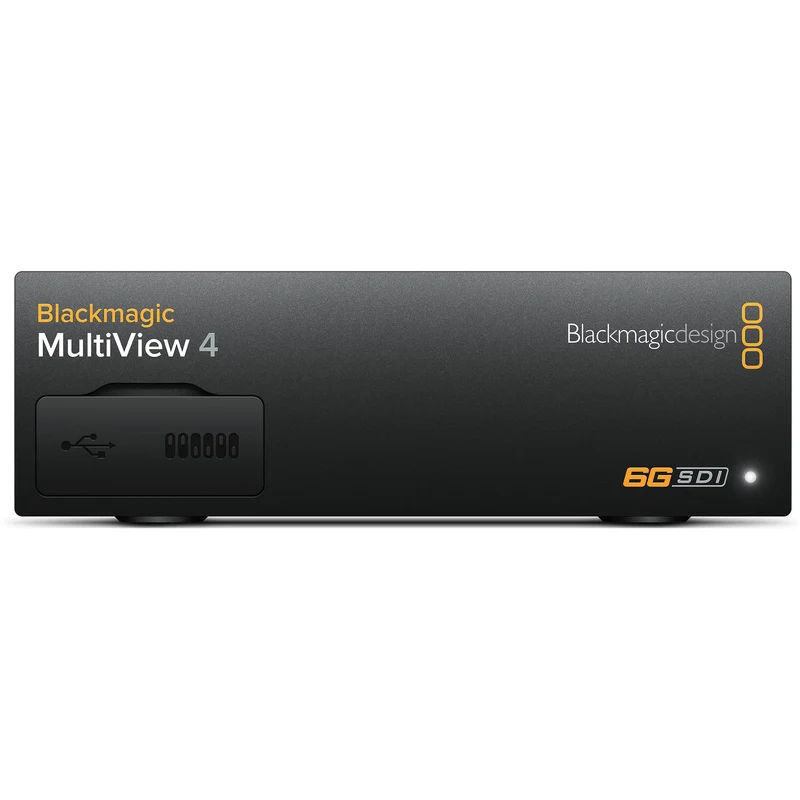 Blackmagic Design MultiView 4 with 2.2in LCD Display & 4 SDI Sources