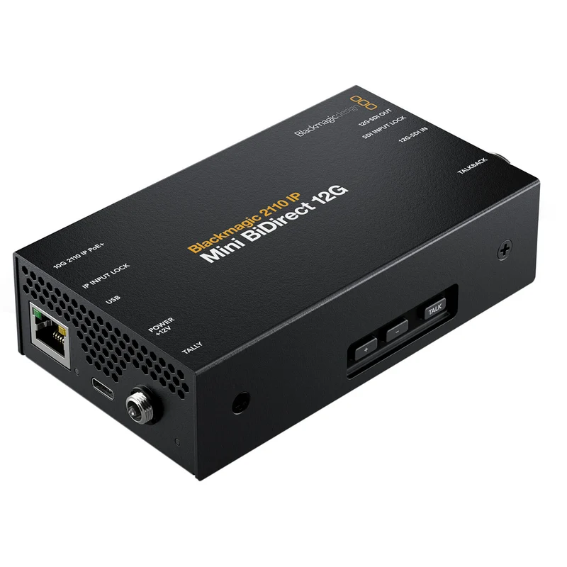 Blackmagic Design 2110 IP Converter - Mini BiDirect 12G to SMPTE-2110