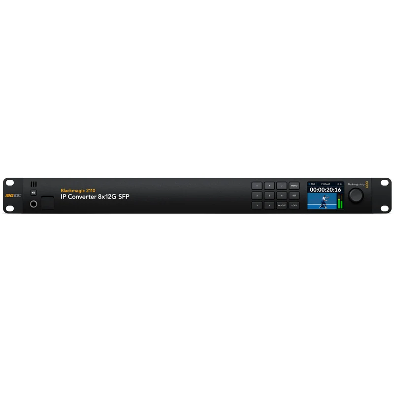 Blackmagic Design 2110 IP Converter - 8 x 12G-SDI to SMPTE-2110