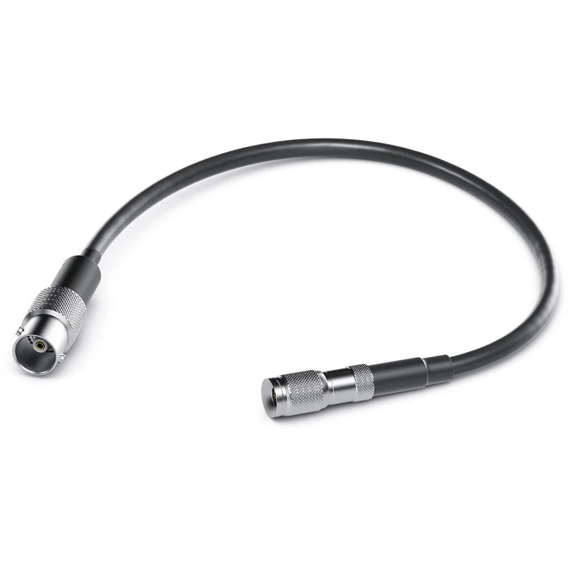 Blackmagic Design DIN 1.0/2.3 to Female BNC Adapter Cable - 7.9in