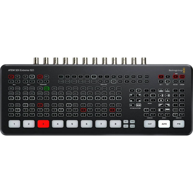 Blackmagic Design ATEM SDI Extreme ISO with 9-Stream Recording Engine