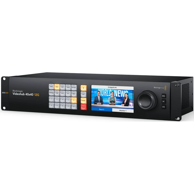 Blackmagic Design Videohub 40x40 12G Routing Switcher