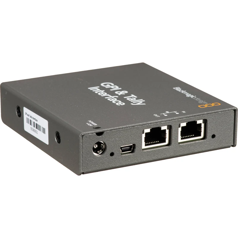 Blackmagic Design GPI and Tally Interface for ATEM Production Switchers