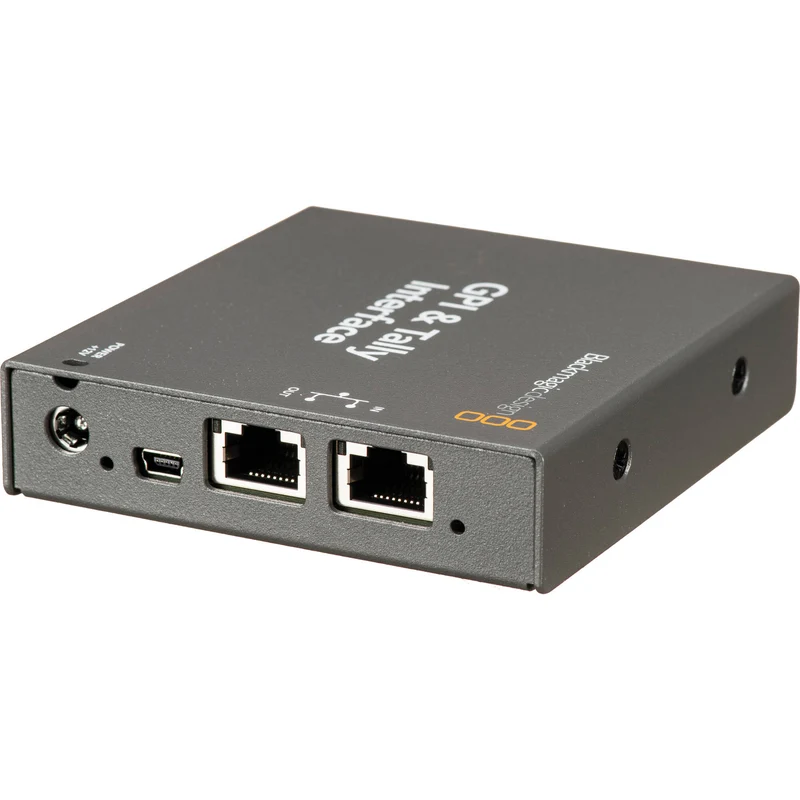 Blackmagic Design GPI and Tally Interface for ATEM Production Switchers