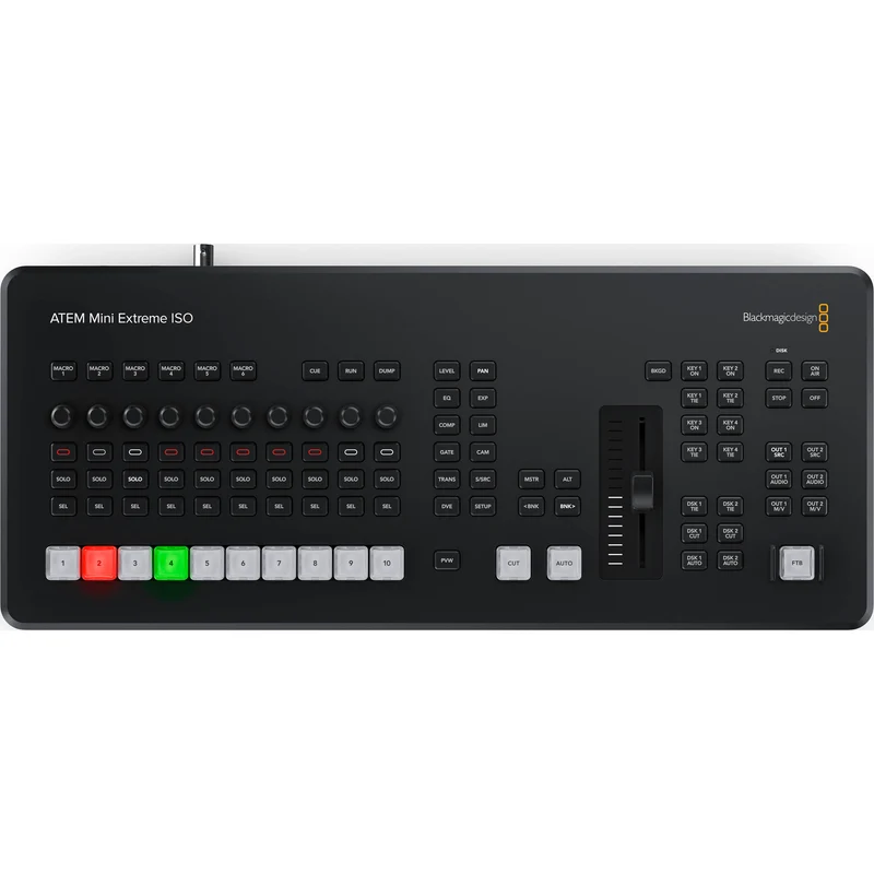 Blackmagic Design ATEM Mini Extreme ISO G2 Switcher with 8 HDMI Inputs