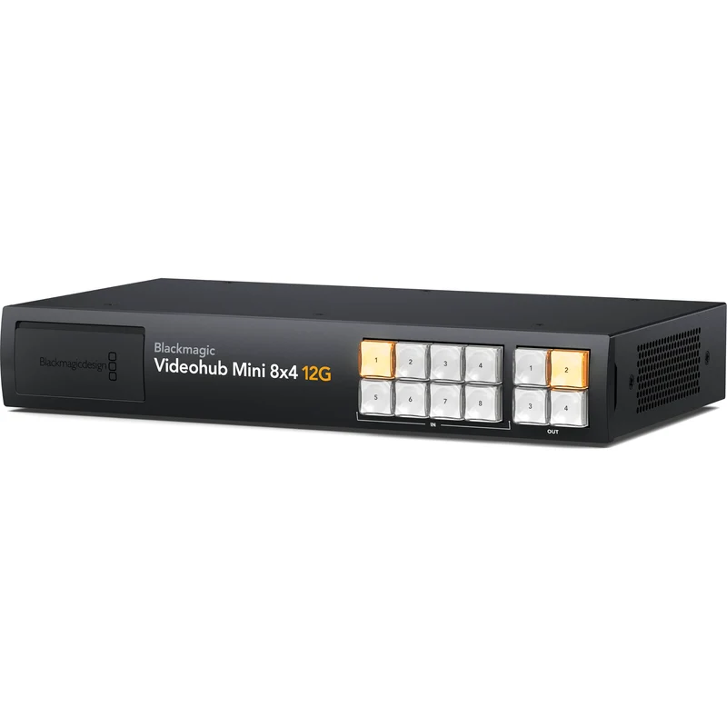 Blackmagic Design Videohub Mini 12G Router - 2/3U Rack