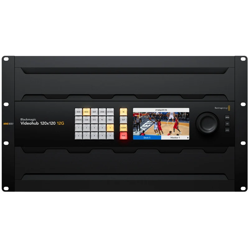 Blackmagic Design Videohub 120x120 12G Routing Switcher