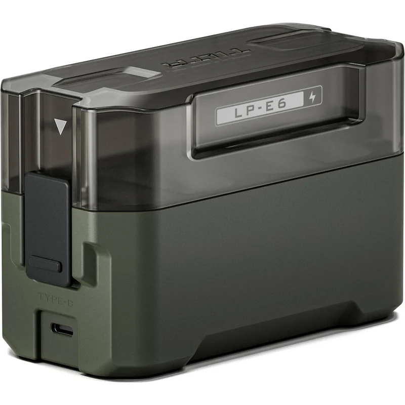 Tilta Portable Charging Station for LP-E6 Batteries