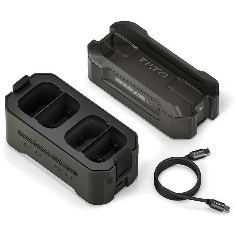 Tilta Portable Charging Station for LP-E6 Batteries