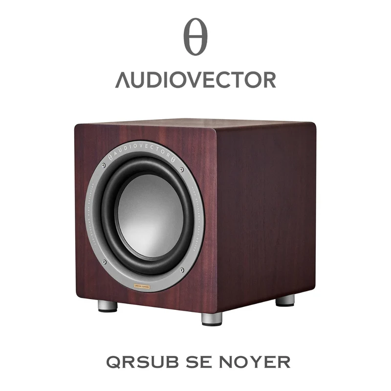 Audiovector QRSUB - Caisson de basses avec haut-parleur de graves de 10'' 350W de puissante!