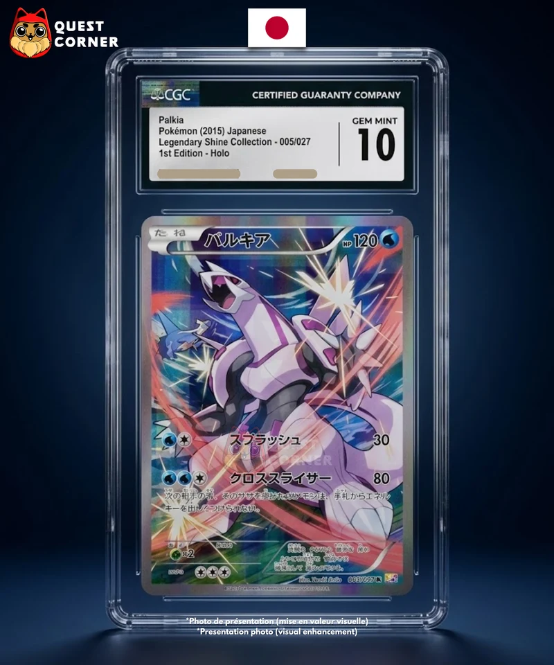 Carte Gradée Pokémon – Palkia 005/027 – CP2 Legendary Shine Collection – CGC 10 – Japonais