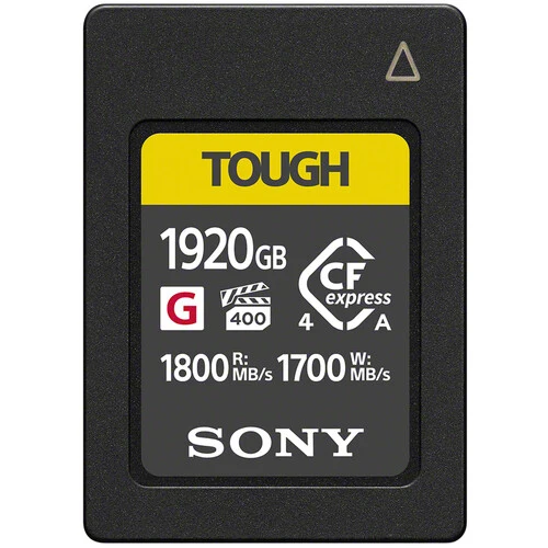 Sony 1920GB CFexpress 4.0 Type A TOUGH Memory Card