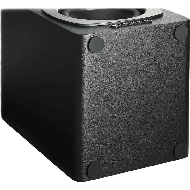 Audio-Technica AT-SP3X 2-Way Active Wireless Bookshelf Speakers (Black)