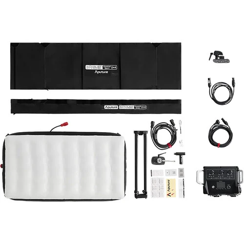 Aputure INFINIMAT Tunable Color Light Mat with Inflatable Airbag (2 x 4', Gold Mount)