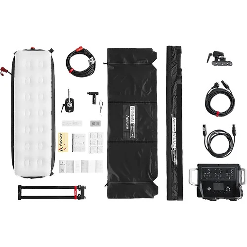 Aputure INFINIMAT Tunable Color Light Mat with Inflatable Airbag (1 x 4', Gold Mount)