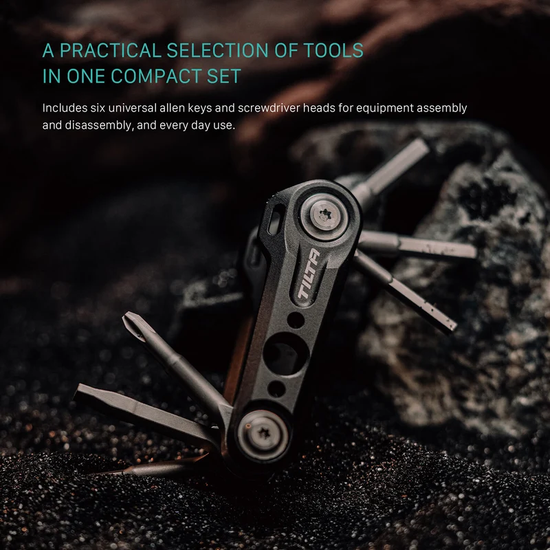 Tilta Multifunctional Mini Tool Kit (Titanium Gray)