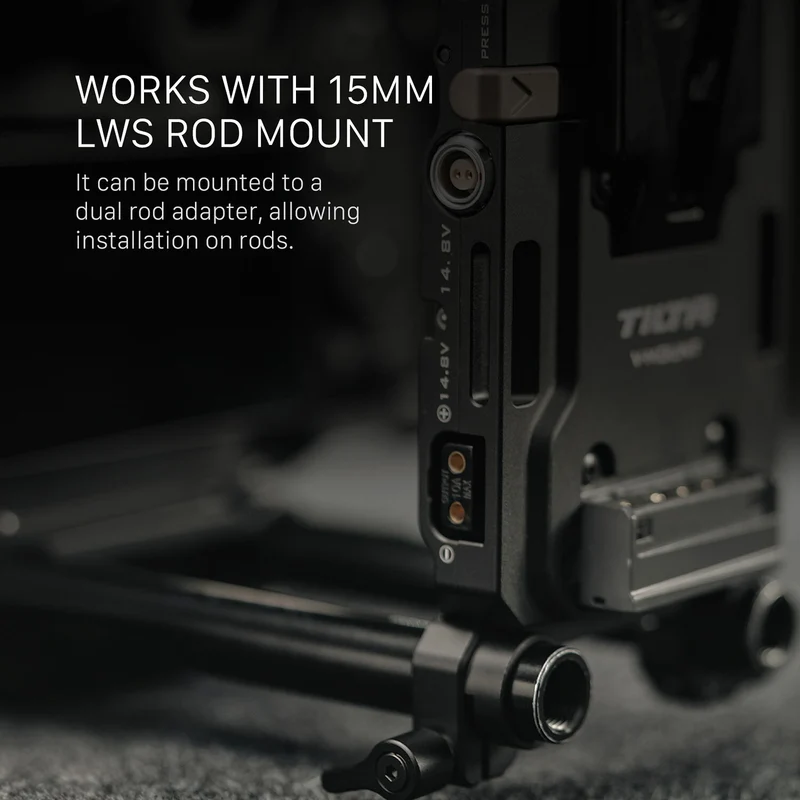 Tilta Mini PD V-Mount Battery Plate (Black)