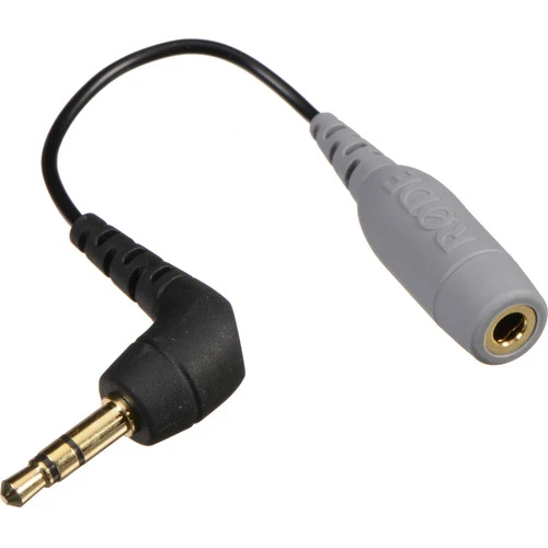 Rode SC3 3.5mm TRRS Female to 3.5mm Right-Angle TRS Male Adapter Cable - Open Box