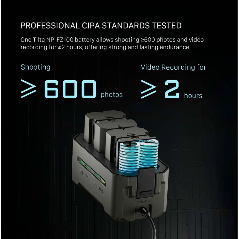 Tilta NP-FZ100 USB-C Battery (2400mAh)