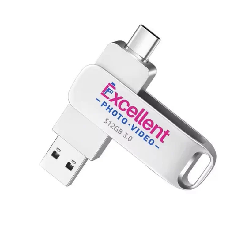 EP Dual USB -C / USB 3.0 Flash Drive - 512GB