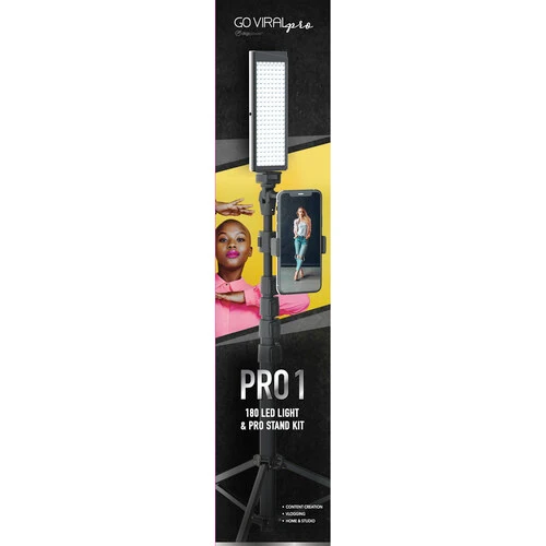 DigiPower Pro-1 Video LED Light and Stand Kit