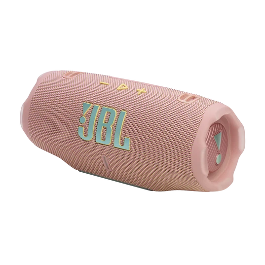 JBL Charge 6 Portable Bluetooth Speaker (Pink)