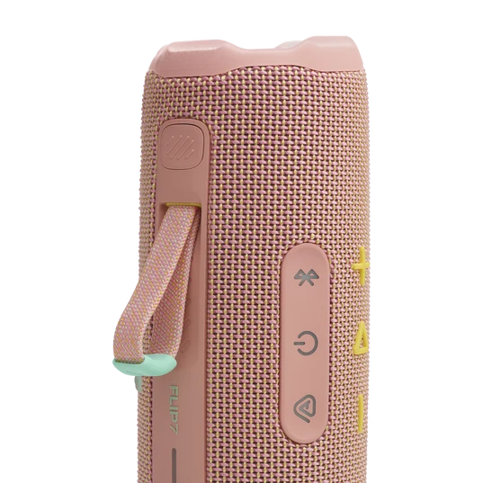 JBL Flip 7 Portable Waterproof Bluetooth Speaker (Pink)