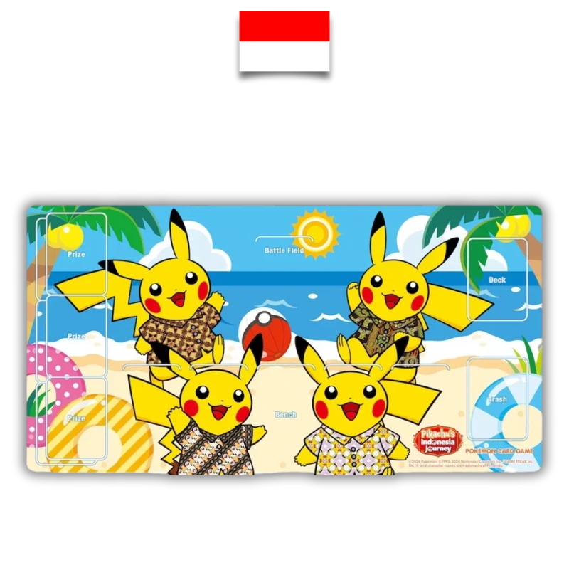 Playmat Pikachu Batik – Pikachu's Indonesia Journey