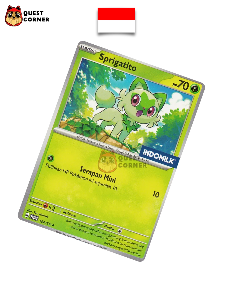 Poussacha 192/SV-P Indomilk Promo – Indonésien – NM