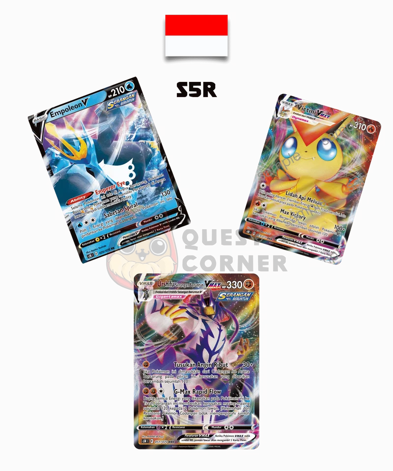 Display Pokémon Master Serangan Beruntun S5R – 20 Boosters – Indonésien – Scellée