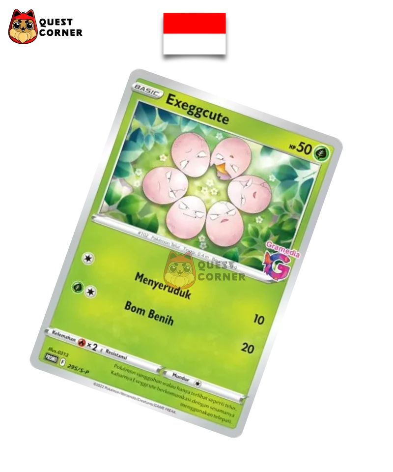Carte Pokémon - Noeunoeuf 295/S-P - Promo Gramedia - Indonésien