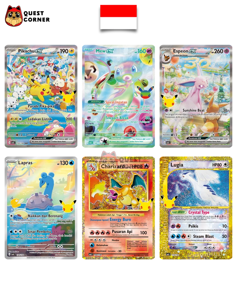[PRECO] Display Pokémon - 30th Celebration - M6a (MA6I) - Scellé - Indonésien
