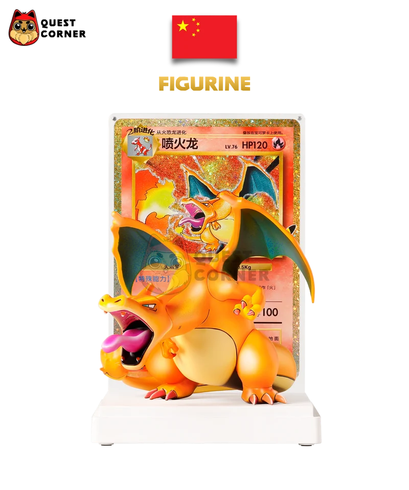 [WAITLIST] Coffret Pokémon - Dracaufeu Figurine 30th Celebration - Chinois simplifié