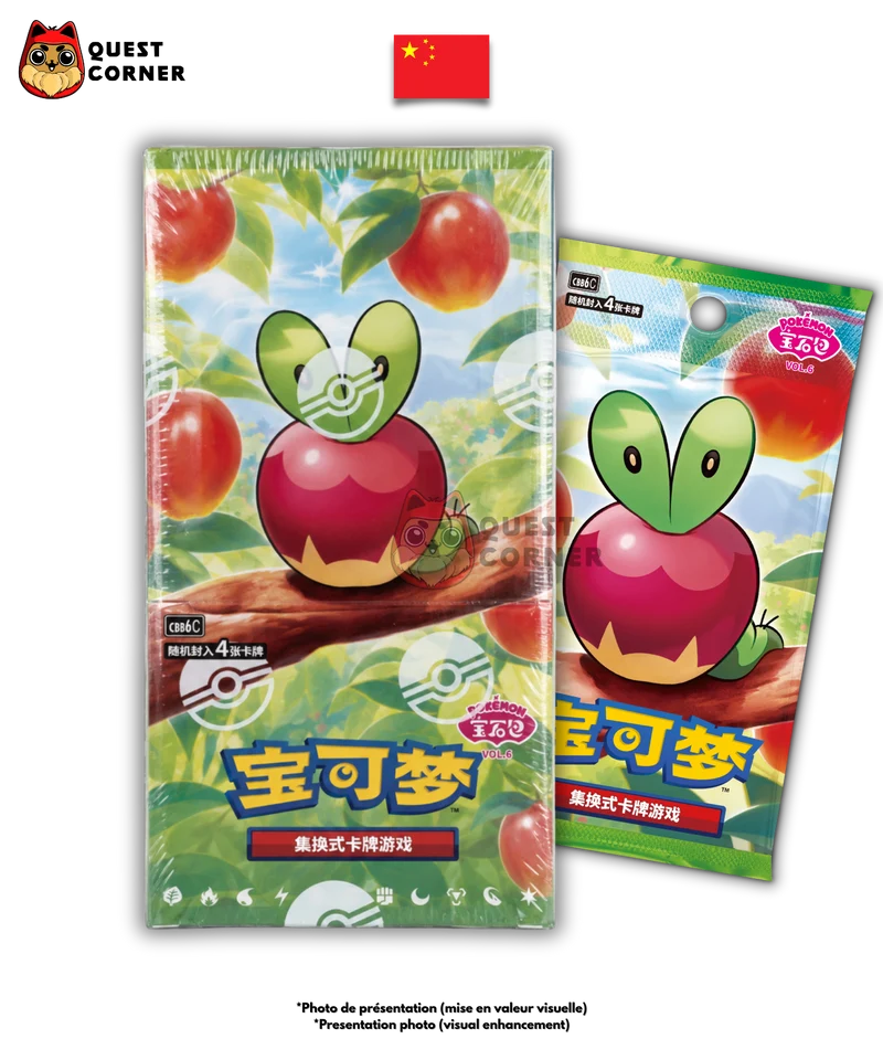[WAITLIST] Display Pokémon – Gem Pack Vol.6 – Chinois Simplifié