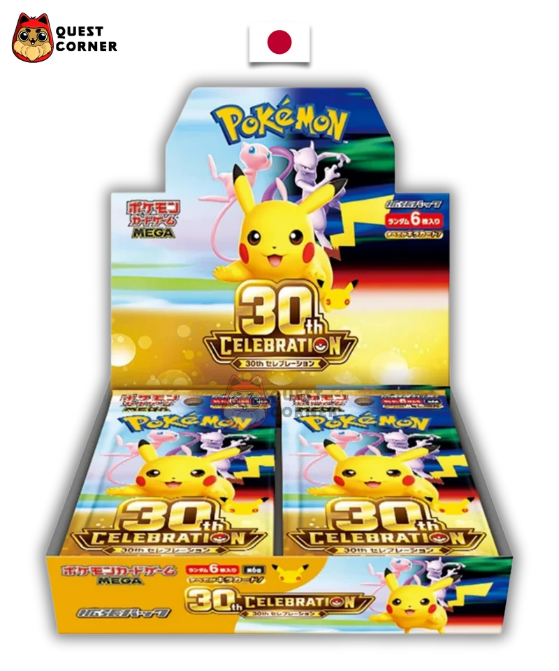 Display Pokémon - 30th Celebration - M6a - Scellé - Japonais